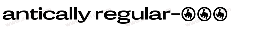 antically regular字体转换 antically regular字体转换